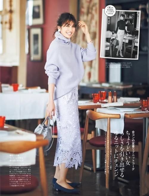  fashion春天要想穿的出彩，你还缺一件蕾丝半裙，性感优雅随你挑