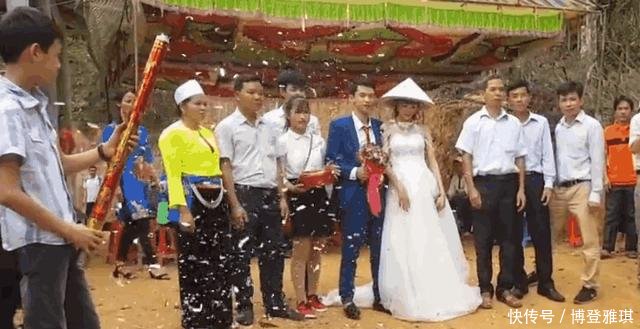 中国游客实拍越南农村新娘出嫁，你觉得长相好看吗
