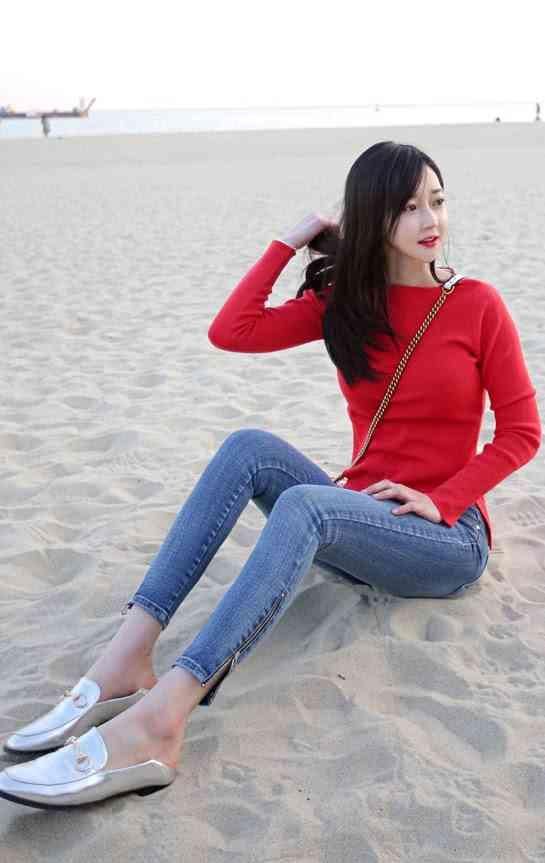 清新优雅的牛仔裤,教你如何搭配最好看最时尚