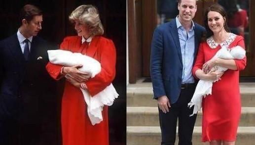戴安娜王妃孕期和凯特王妃孕期，一位羞涩可爱一位气质满分，婆媳