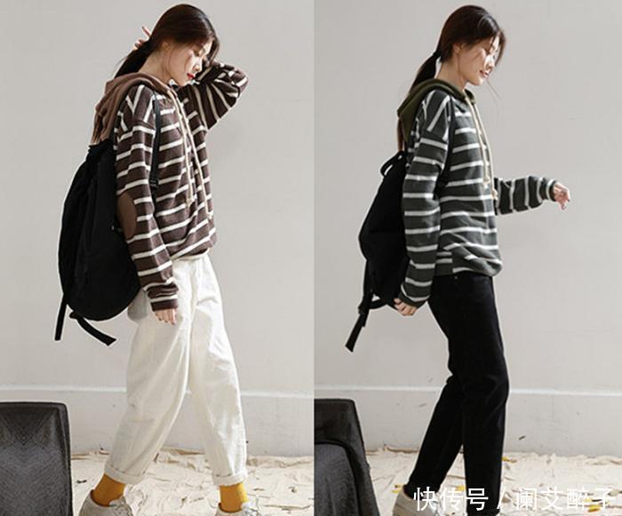 #直筒型#腰粗就要穿“直筒型或A型卫衣”,轻松展现完美身材!