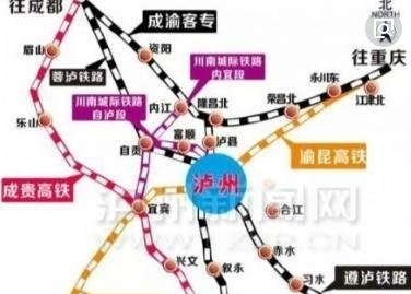 全国新一批“高铁枢纽站”的规划，四川这2个四线城市入围