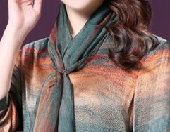 45岁小姨穿上大码女装，隐藏小肚腩遮住小蛮腰，年轻不止10岁