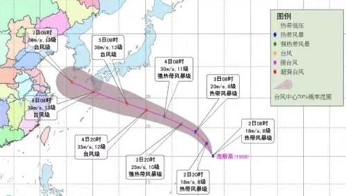 今年第8号台风诞生了，它可能影响上海？
