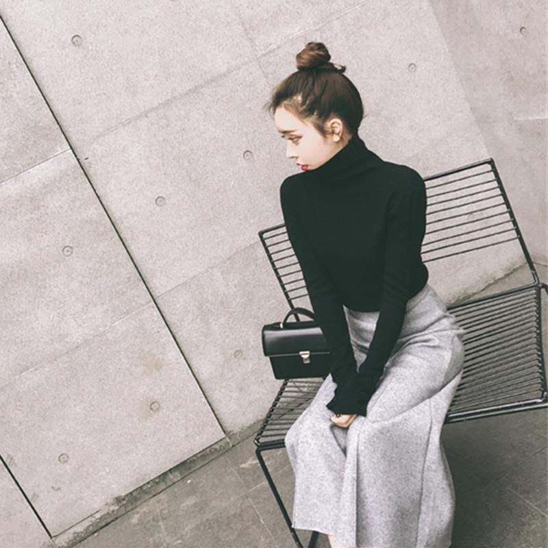 秋天少穿T恤，学下面的女人，时髦套装+单鞋，女人味爆棚得不行