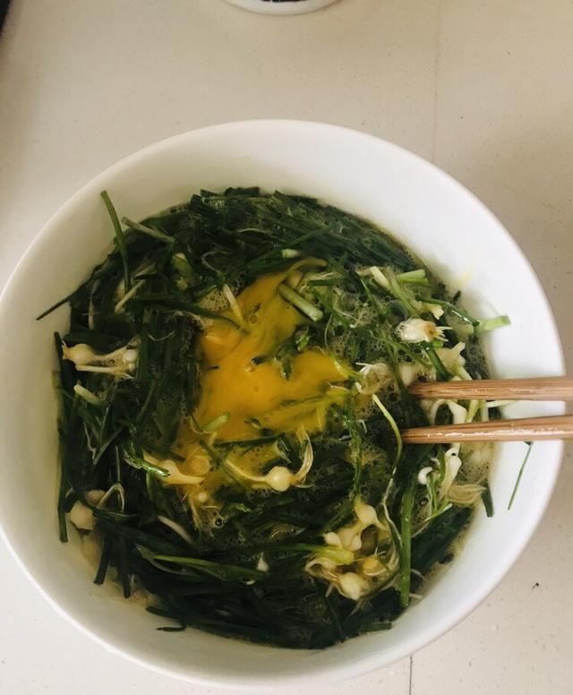  『增强』野葱炒鸡蛋，吃了不感冒，增强免疫力