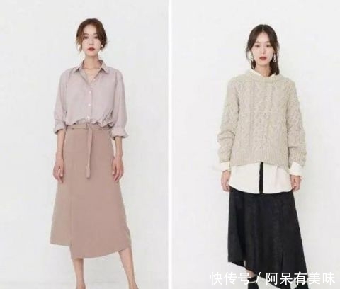 以选择@腰粗腿胖怎么穿?巨遮肉的半身裙搭配合集,助你轻松又瘦又美