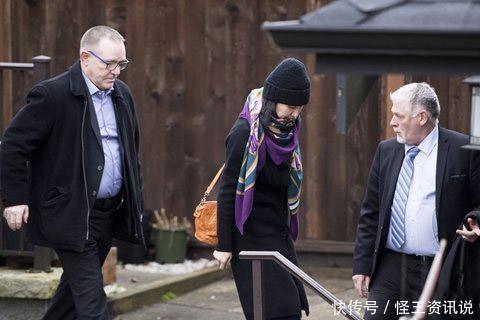  漂亮@孟晚舟穿紫罗兰战袍，脚踩四千块高跟鞋，有祖国撑腰，你漂亮就好