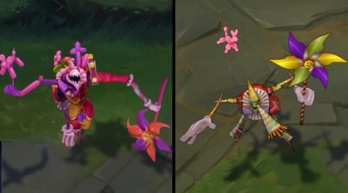  #皮肤#皮肤翻身？稻草人皮肤重做前后对比 多款皮肤现已绝版