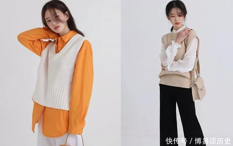 马甲背心■少穿时尚明明今年穿搭趋势是穿两件