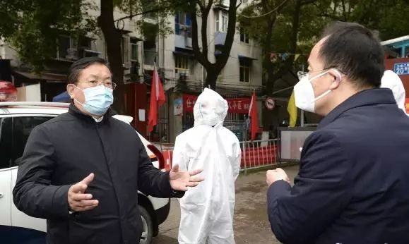  #社区#时隔3天，武汉书记王忠林再暗访