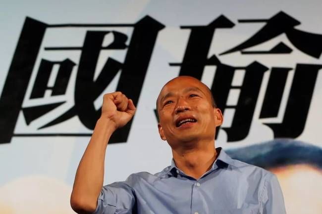 韩国瑜向台当局喊话:秃头不要刁难秃头