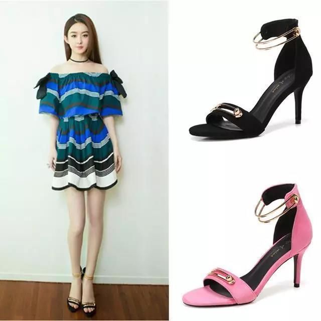 水钻高跟鞋气场十足，走出不一样的风格