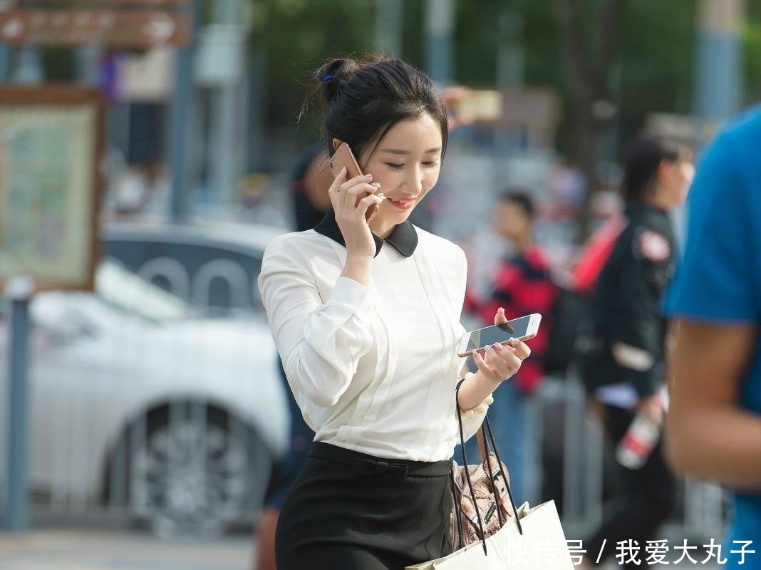 「设计」白加黑,简单不失魅力的职业装