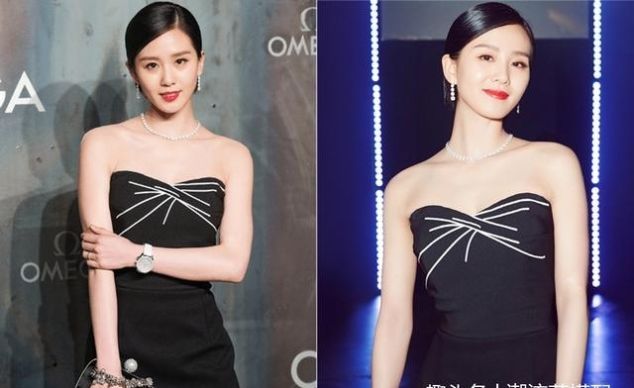 『礼服』30岁舒畅和30岁刘诗诗同穿礼服裙,网友:仙女脸和女神脸