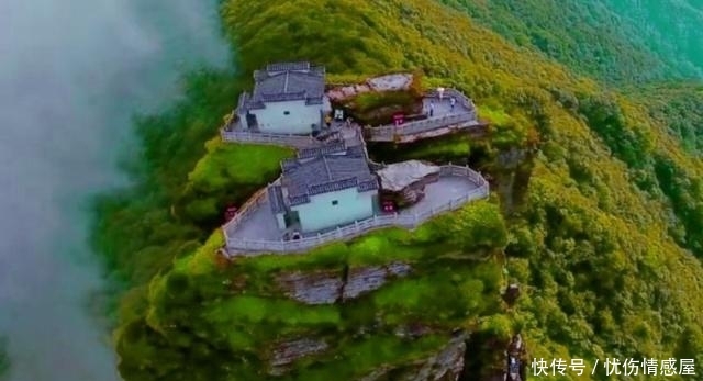 中国“天空之城”，该建筑漂浮在2300米高空，已经500多年