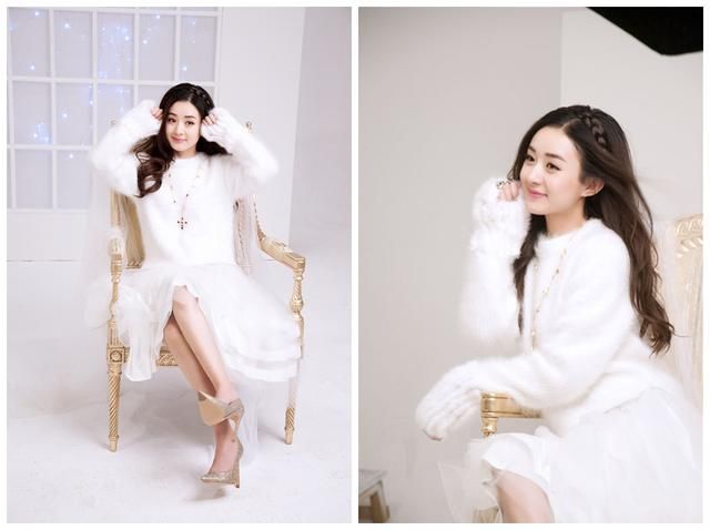 赵丽颖终于开窍?拍时尚大片霸气又冷艳，终于不再走傻白甜路线了