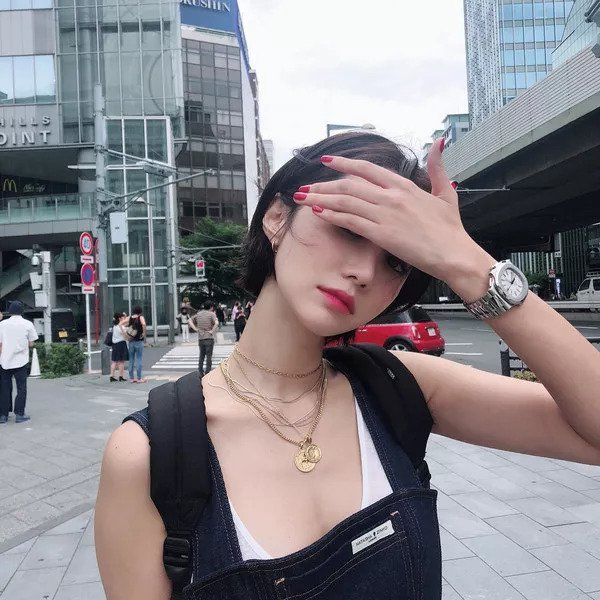 羡慕 | 高俊熙又换新短发?而她的私服穿搭才是真时髦!