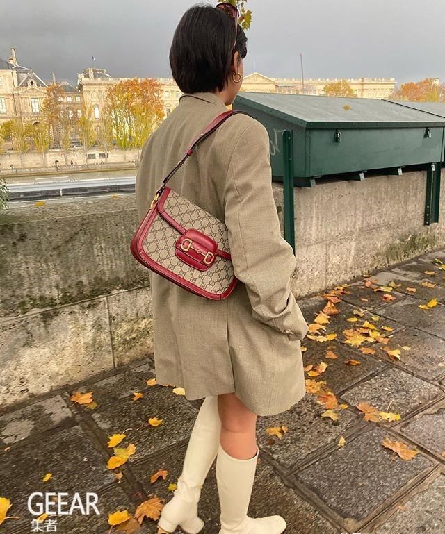 『设计』Gucci 1955 Horsebit手袋的这个奢华细节已跨越半个世纪