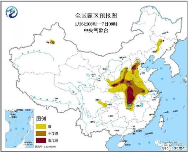 南方强降水上线 华北黄淮等地有中至重度霾