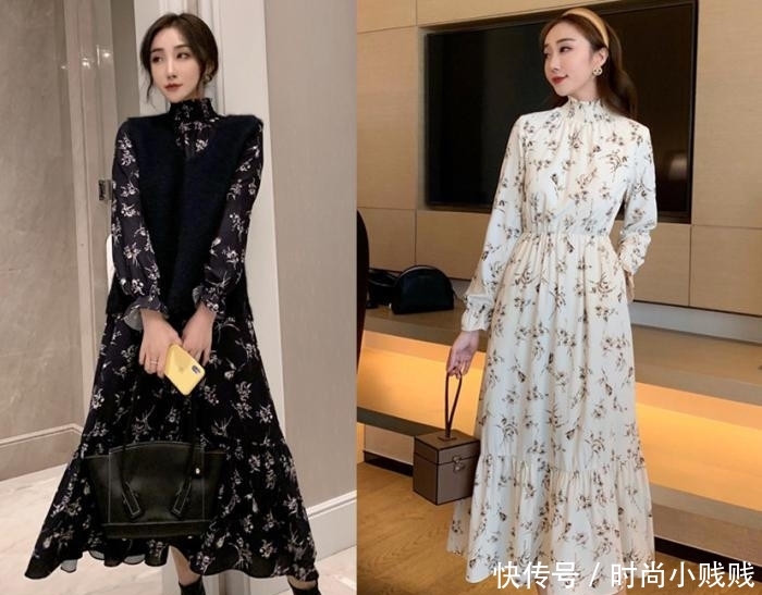  适合■旅行最适合的穿搭：随性慵懒“碎花裙”：给人感觉舒服又很治愈！