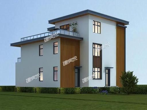 农村最具设计感独栋别墅，建一栋全村最拉风，图纸收藏错不了