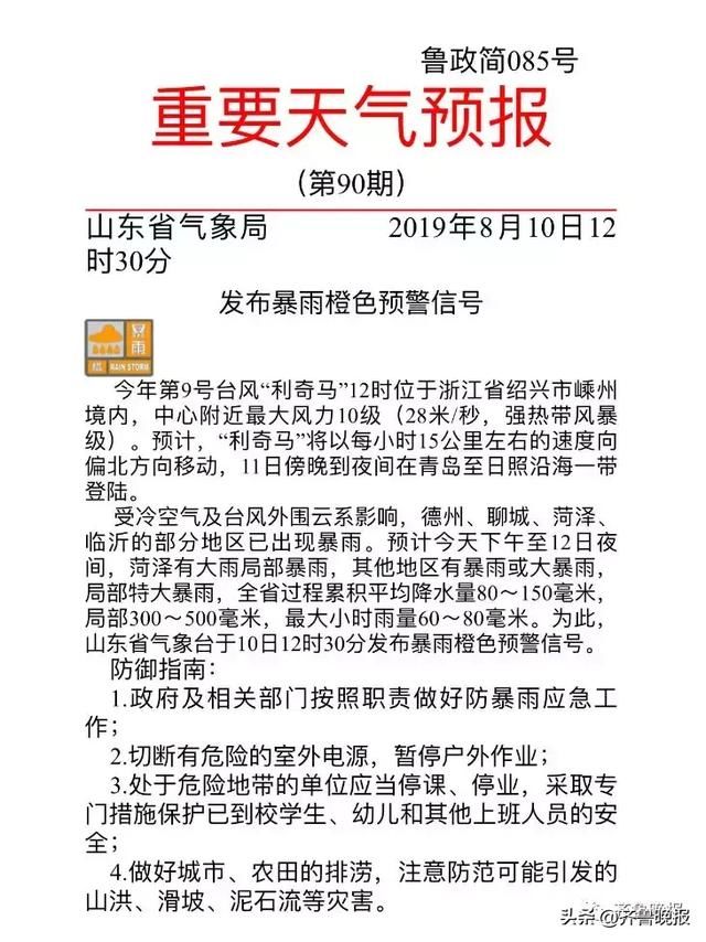 整个山东都在等台风！多地已下暴雨！济南强降雨后半夜发力，潍坊