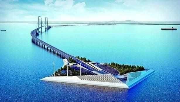  预计■中国又一项世界级跨海大桥，耗资500亿元，预计2024年通车