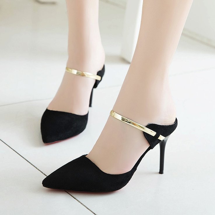 不爱穿裙子老婆，天天穿紧身裤搭配这种高跟鞋，怎么看都不腻