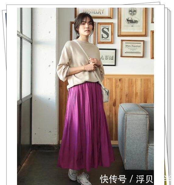  『春夏』春夏不同颜色的长裙搭配示范！掌握了就不会出错的半身裙穿搭技巧