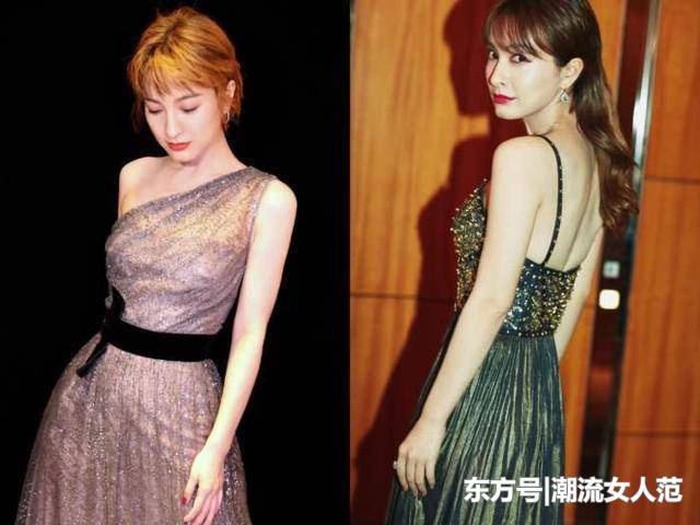 24岁鞠婧祎跟35岁吴昕撞衫，相差11岁，却被吴昕赢了个彻底