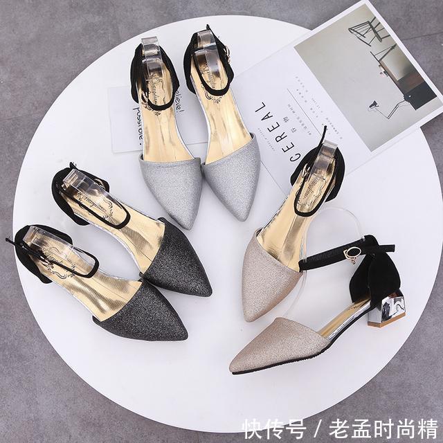  「OL」OL职业高跟鞋无需太高适中最好，尖头细跟轻松穿出气质女王范!