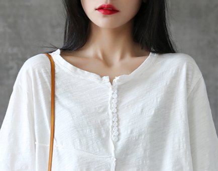 女人30岁好身材别藏着，多穿这修身T恤，尽显身材丰满超性感