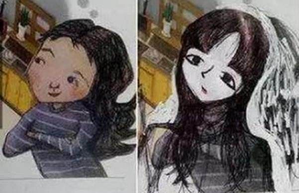 小学生奇葩课本涂鸦:能画出这样涂鸦的，感觉他们前途无可限量