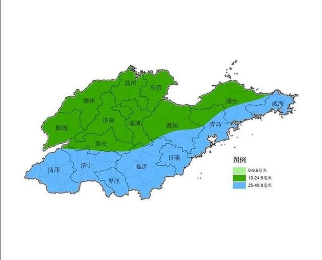  现大■明晚山东现大范围降雨 局部暴雨 大部分地区最高温不足20℃