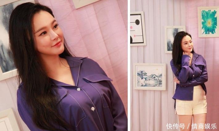 冉莹颖还真是时髦! 穿连体工装大秀好身材, 网友: 邹市明好幸福!