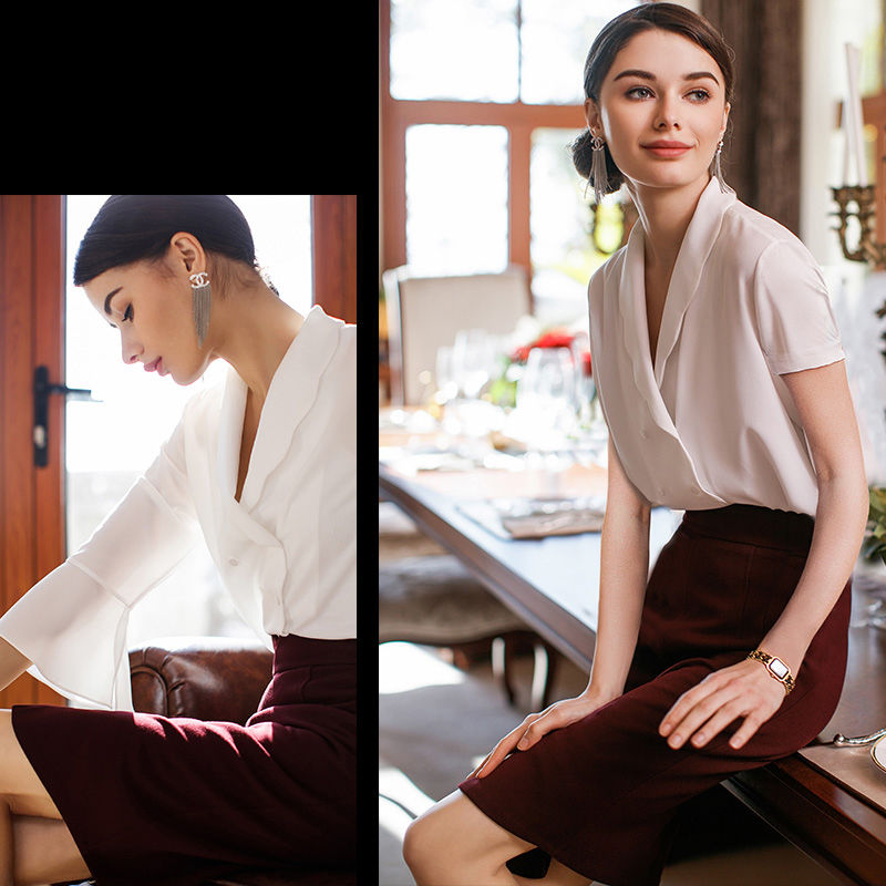 女人别傻傻往身上套T恤，看看“老外”穿的是什么，美翻了