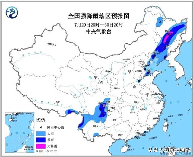 双胚胎酝酿“双台风”，降水回波红得发亮，坏暴雨“一触即发”