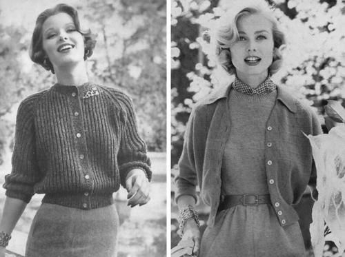 「针织开衫」穿衣别再追求“凹凸感”,现在流行“奶奶风”针织衫,舒服又保暖