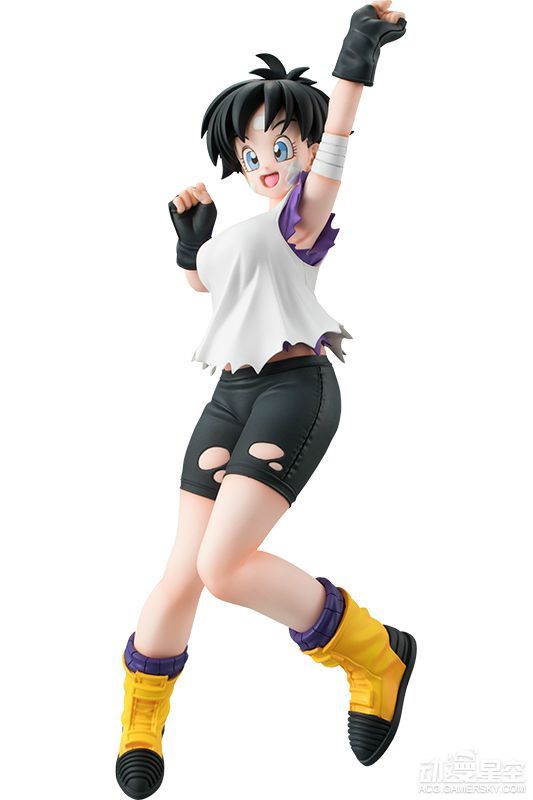 《龙珠》比迪丽手办 破洞紧身裤凸显少女傲人身材