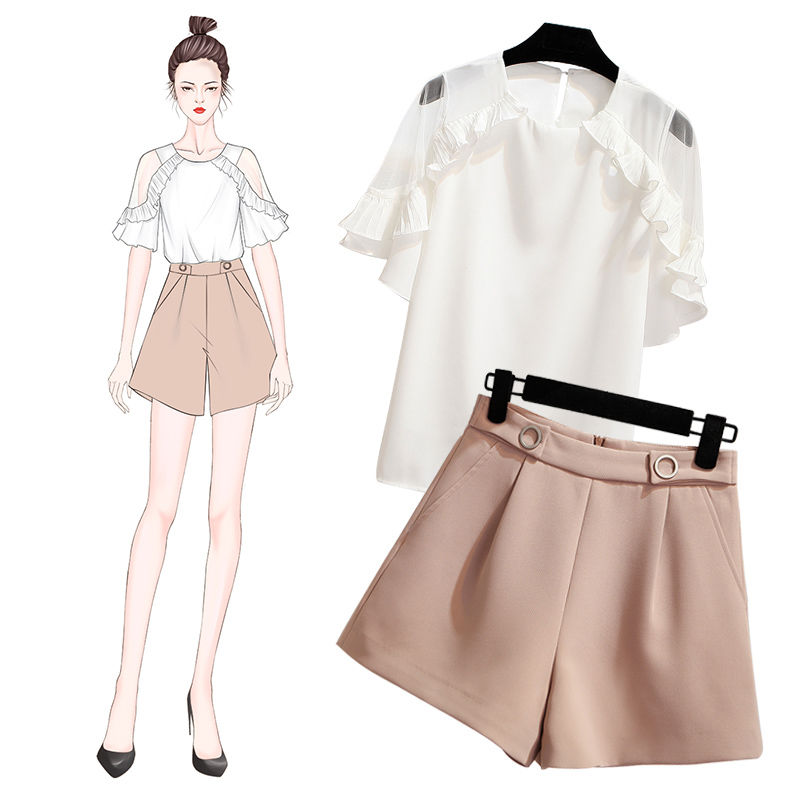 千盼万盼“雪纺套装”终于上新了!美的路人目不转睛!年轻且显嫩