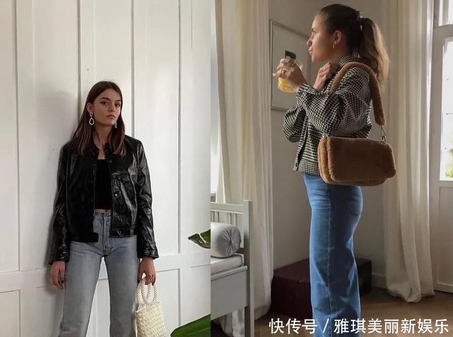  种裤子@牛仔裤怎么穿才时髦？搭配衬衫，针织衫简约单品搭配出超模感！