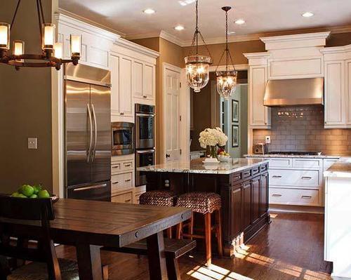 想起做饭就脑瓜疼？14款超大厨房让你从此爱上做饭，简直是享受