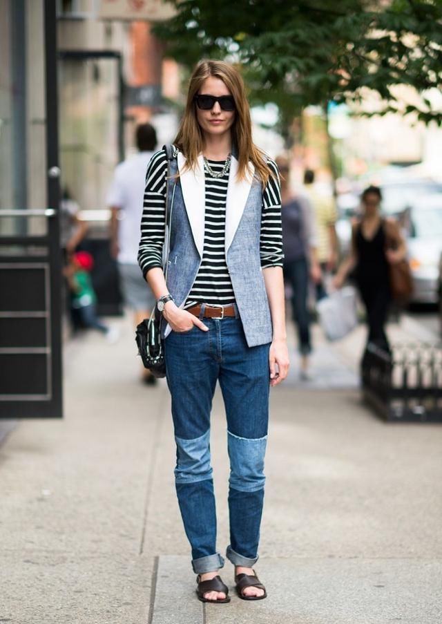 裤子就要穿的不一样才时髦，轻松彰显你的时尚态度