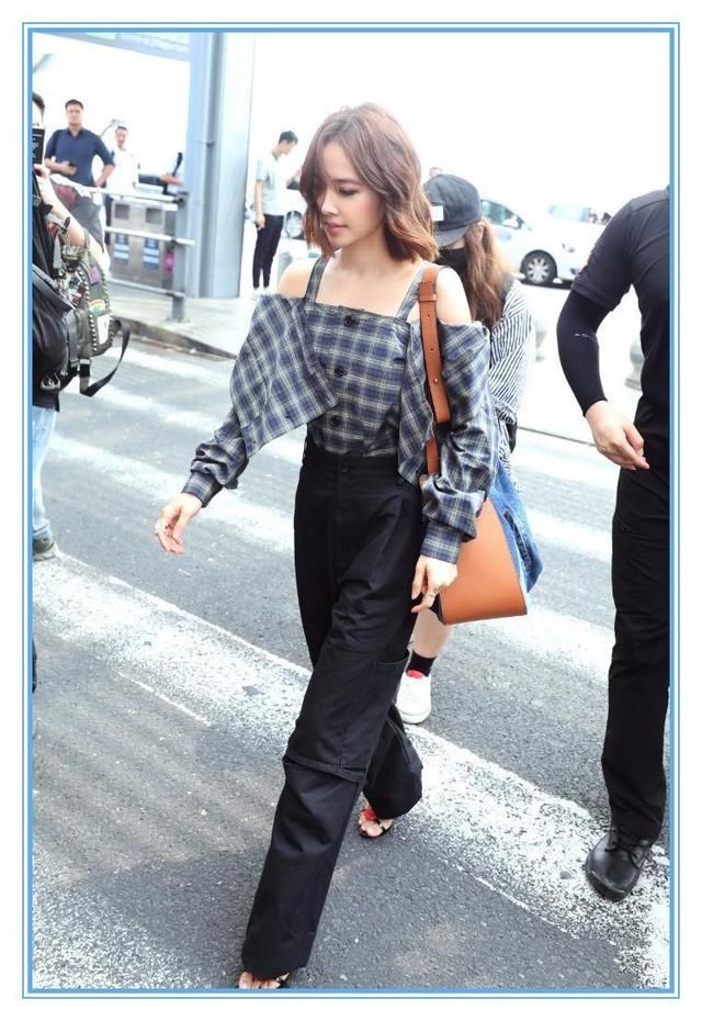 166李沁穿阔腿裤竟输156蔡依林？终于知道身高和比例哪个更重要了