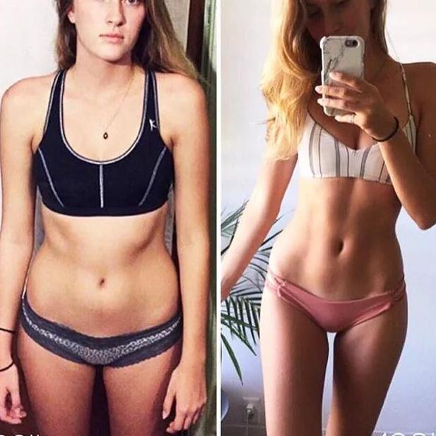 28-同是100斤，练瑜伽和不练瑜伽，身材差别有多大