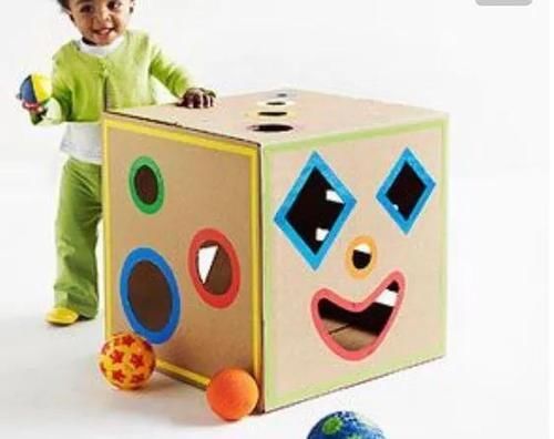  纸箱：上百元的益智玩具，DIY手工改造轻松做，强大的纸箱变废为宝手工