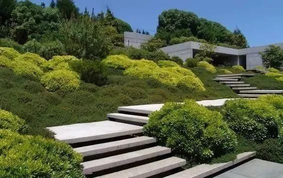 『庭院』坡地庭院,高差处理的细节之美