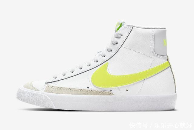 『醒目』醒目亮眼的柠檬钩子!全新配色Nike Blazer Mid即将登场