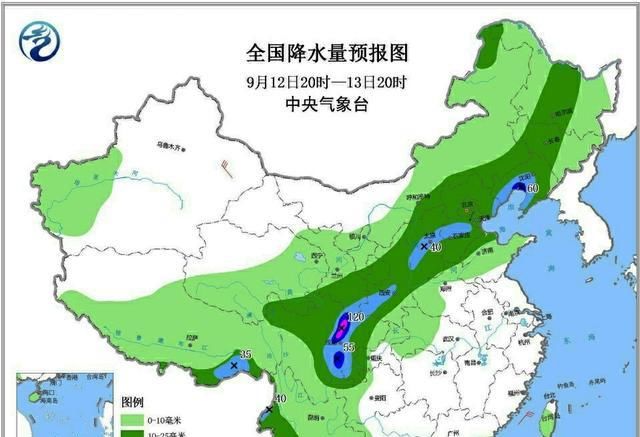  高温|9月12号7点至15号，未来3天全国暴雨、大风、高温天气情况